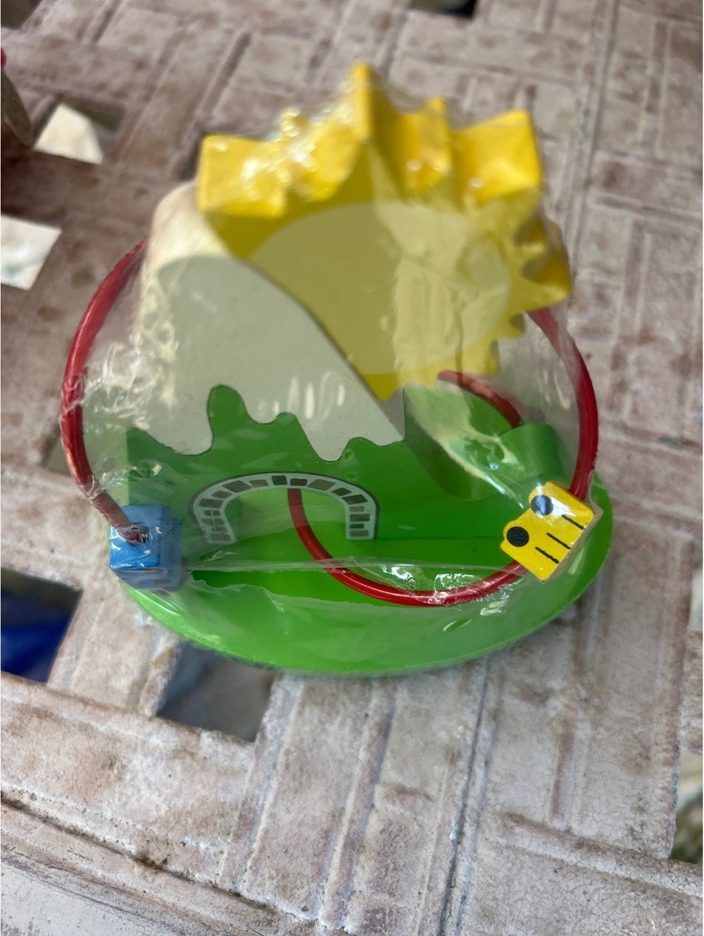 Wooden Mountain and Sun Bead Maze Toy for Kids